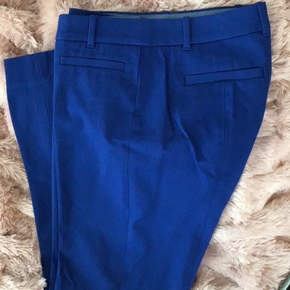 J Crew Blue Pants Tapered